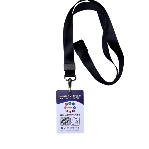 All-in-1 NFC Lanyard Card - ClearLine
