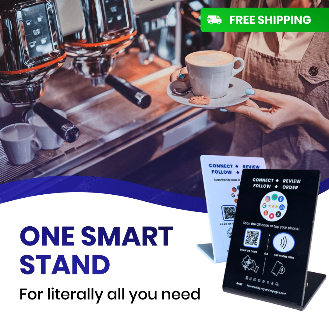 All-In-1 Smart Stand for Coffee Shops - ClearLine