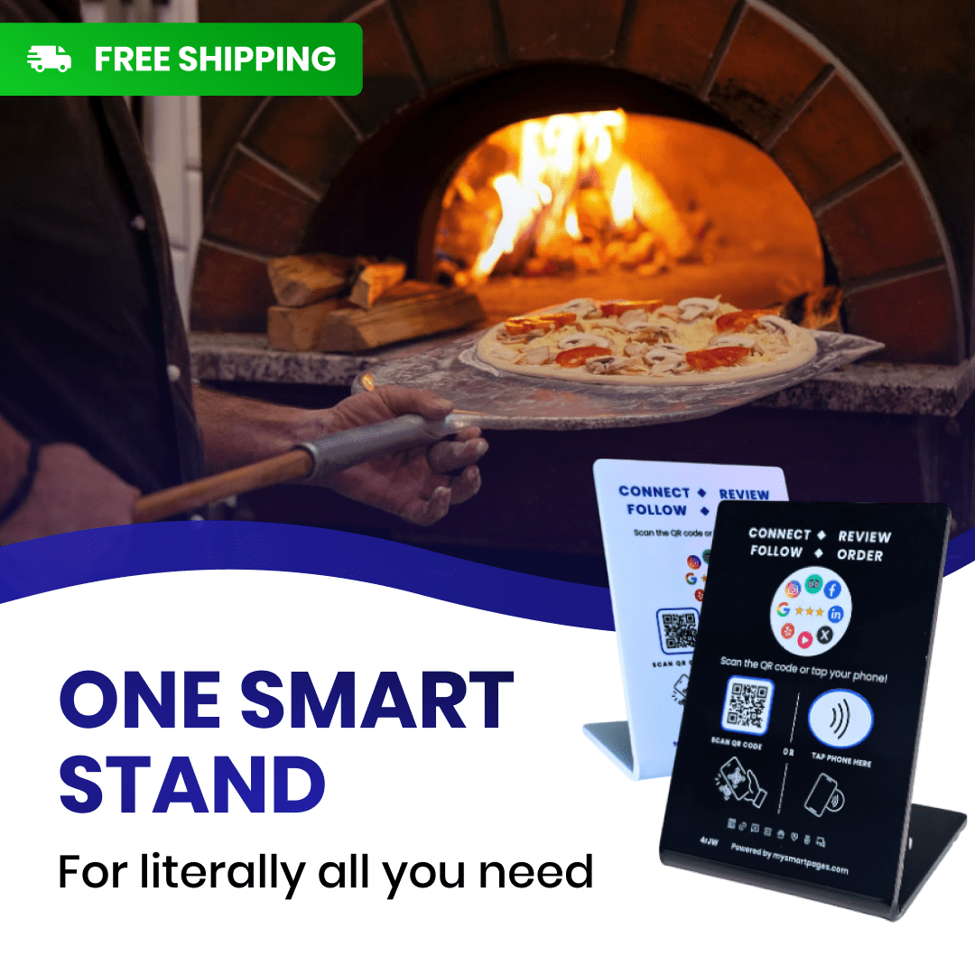 All-In-1 Smart Stand for Pizza Shops - ClearLine